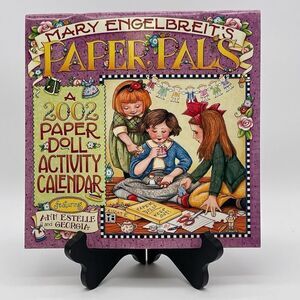 Mary Engelbreit Paper Doll Calendar Ann Estelle Georgia Paper Pals 2002 Activity